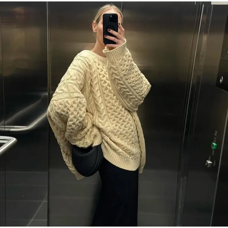 Arianna Oversize Knitted Sweater