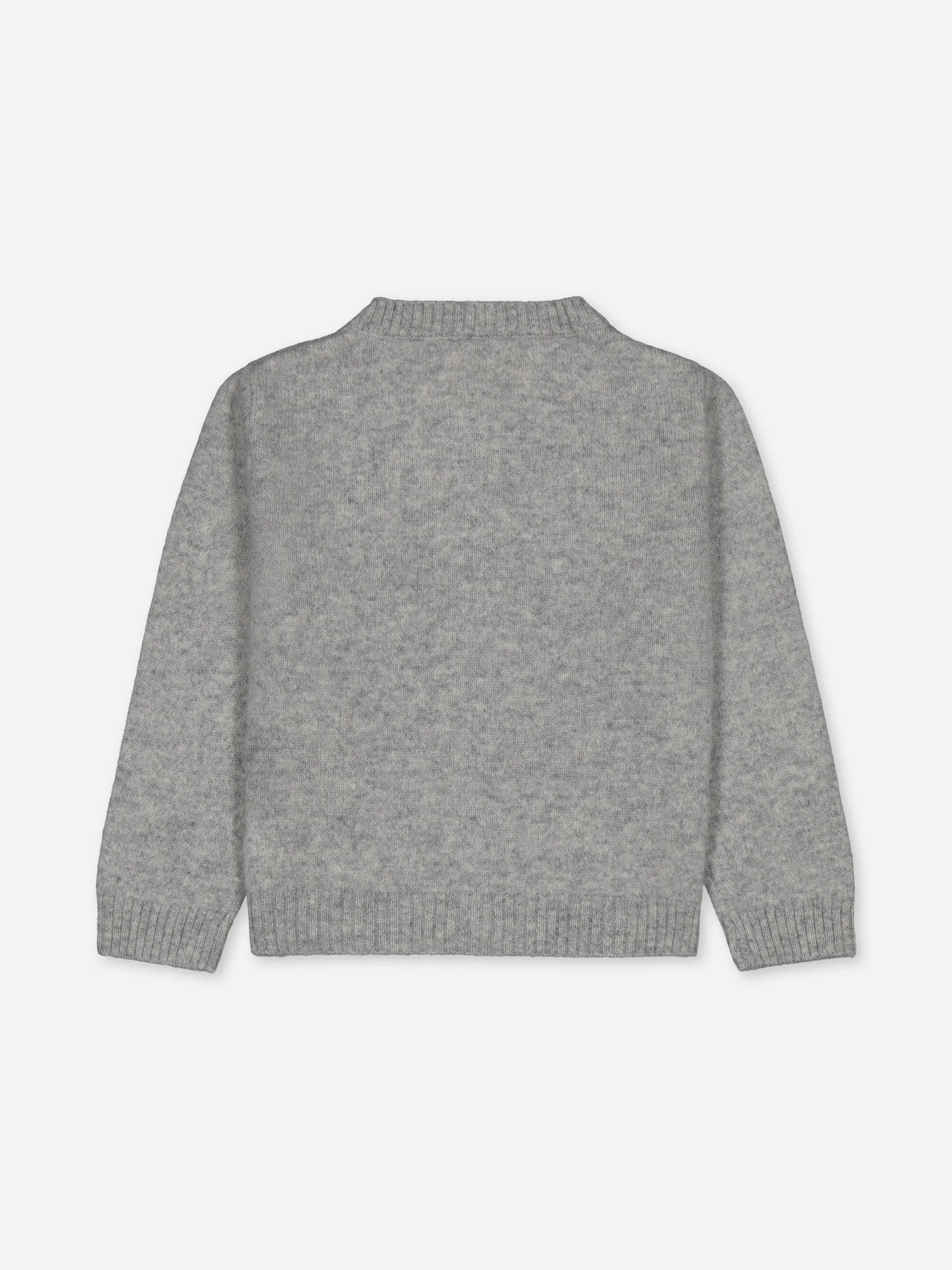 Baby's Cashmere Cardigan Grey