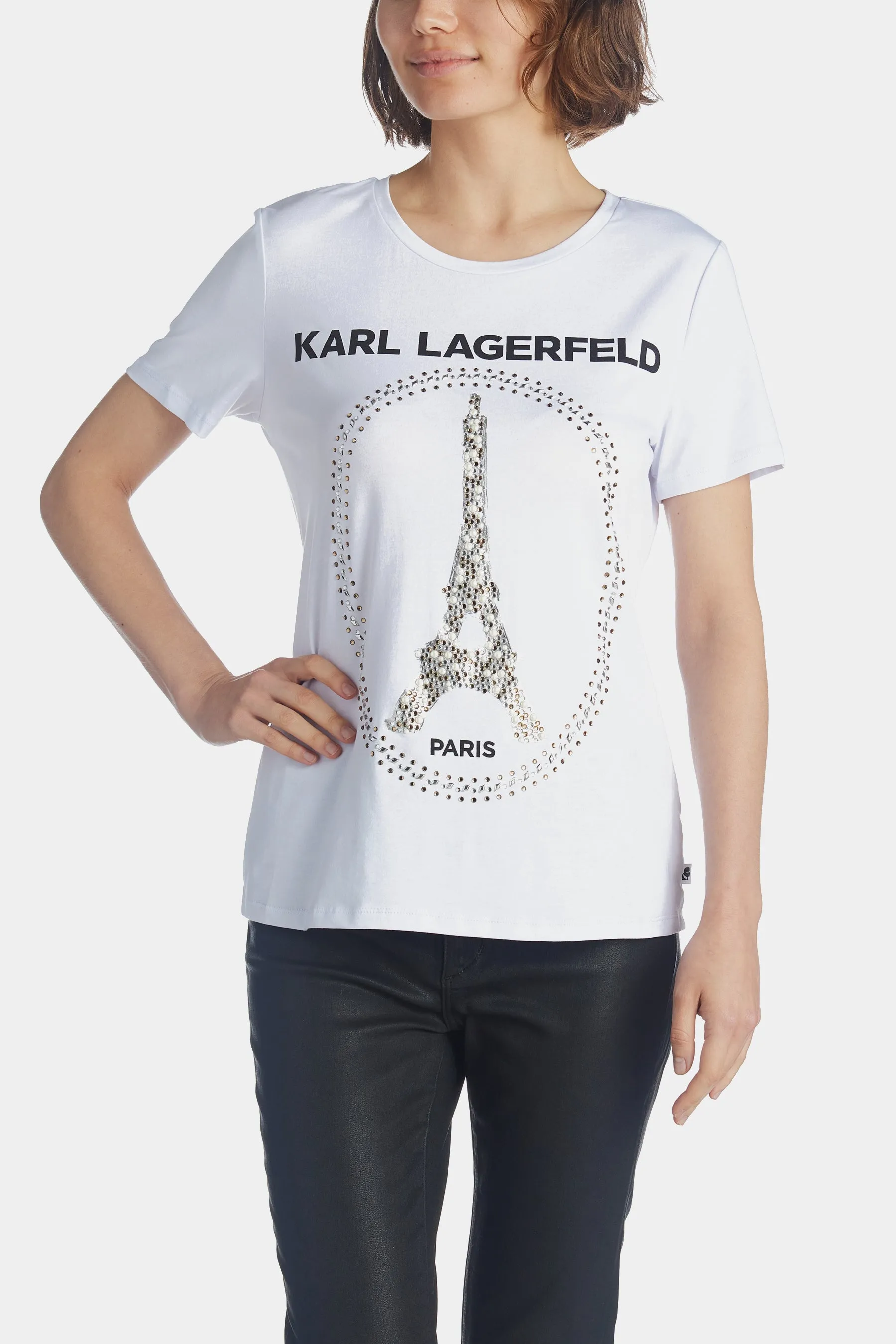 Bead Eiffel Circle Tee