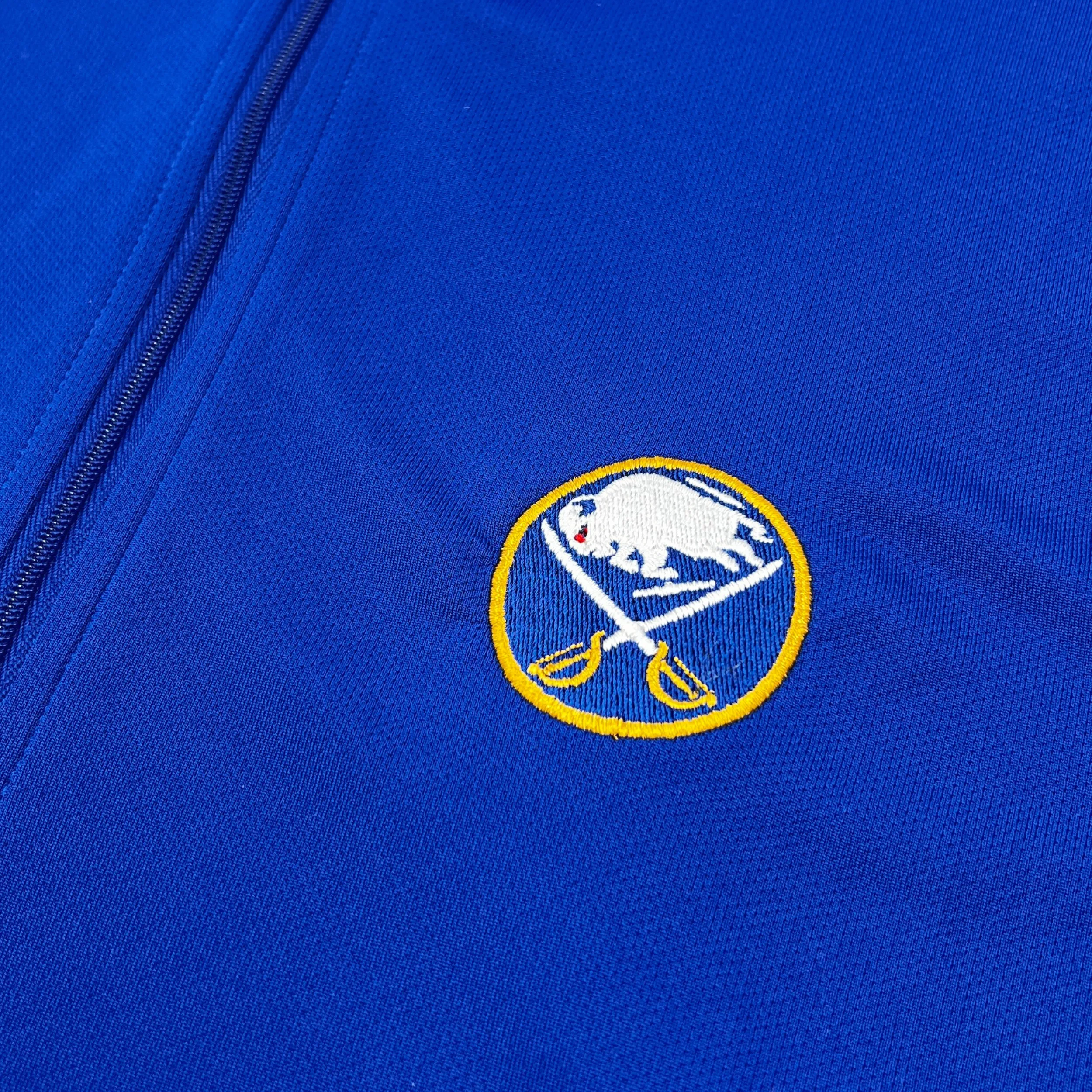 Buffalo Sabres Royal Blue Quarter Zip With Embroidered Logo