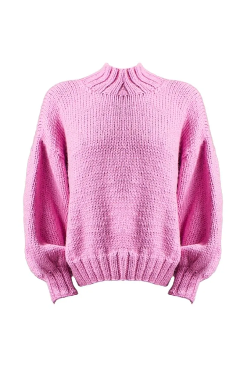 CANDY EVE MIDI TURTLENECK SWEATER