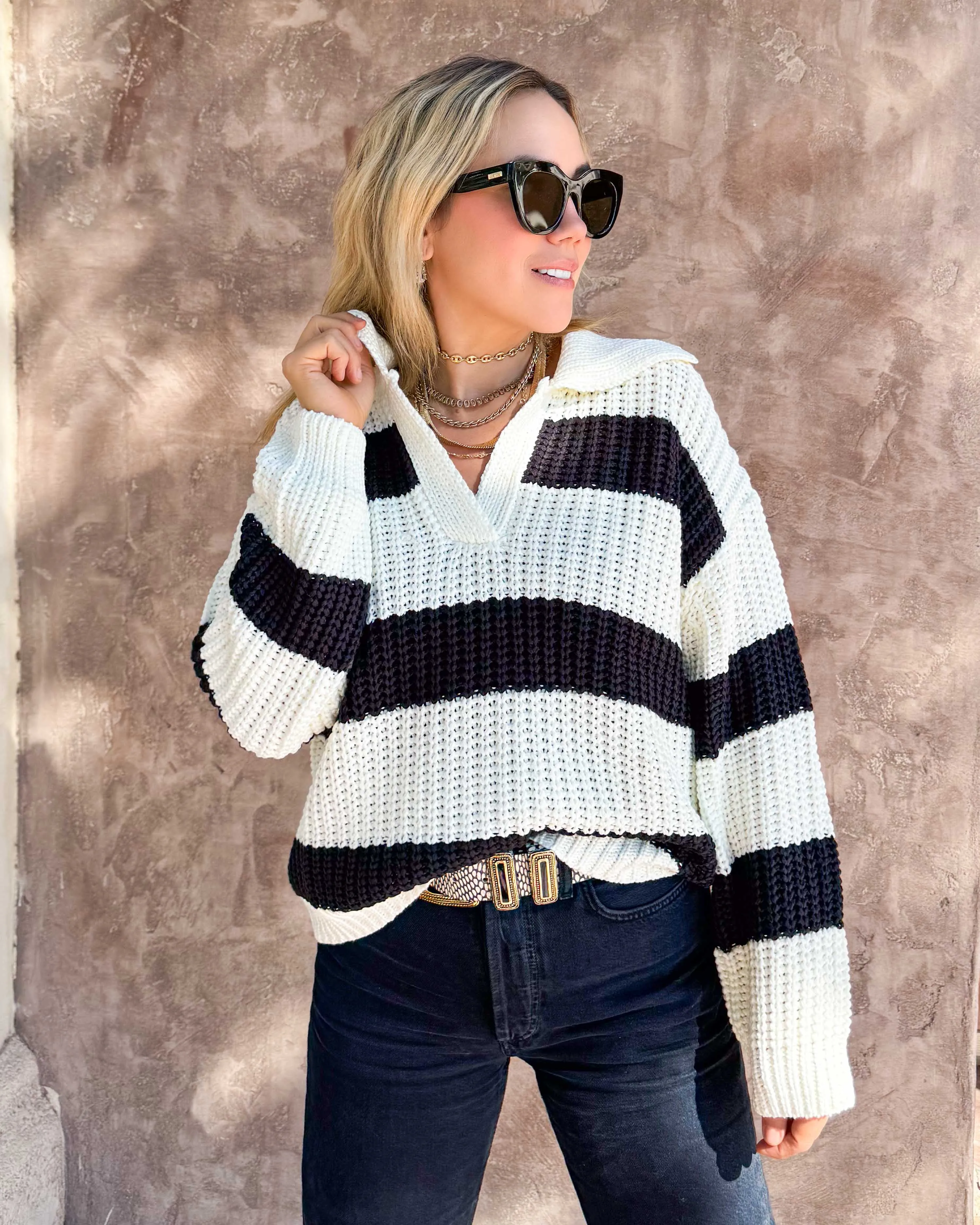 Classic Striped Sweater