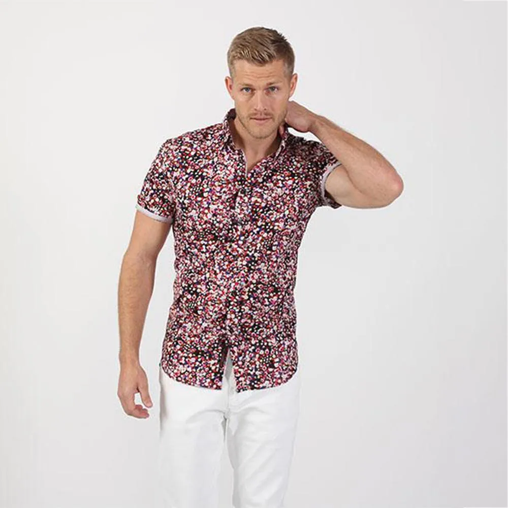 Colorful Sparks Short Sleeve Shirt