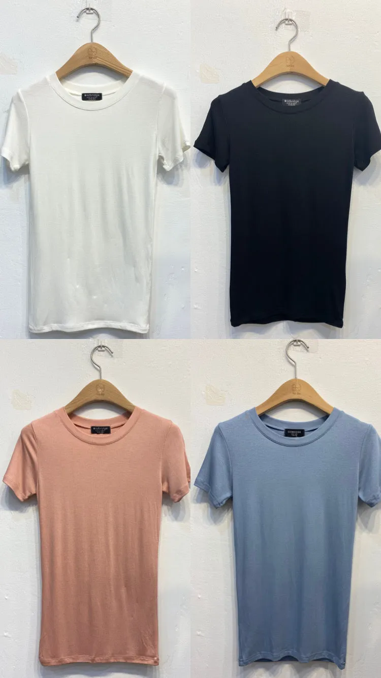 Daily basic half sleeve tops