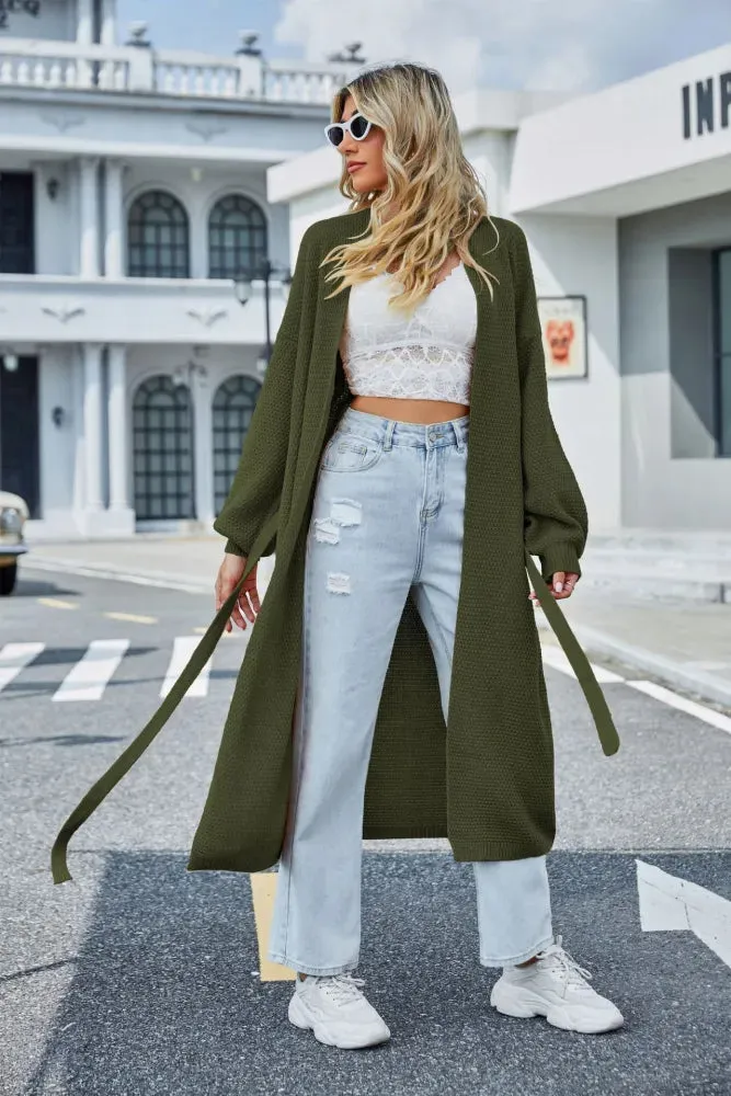 Flytonn-Fall Outfits Women Outwear Streetwear -women's outerwear women's coat New Fashion Loose Solid Color Knitted Cardigan Coat