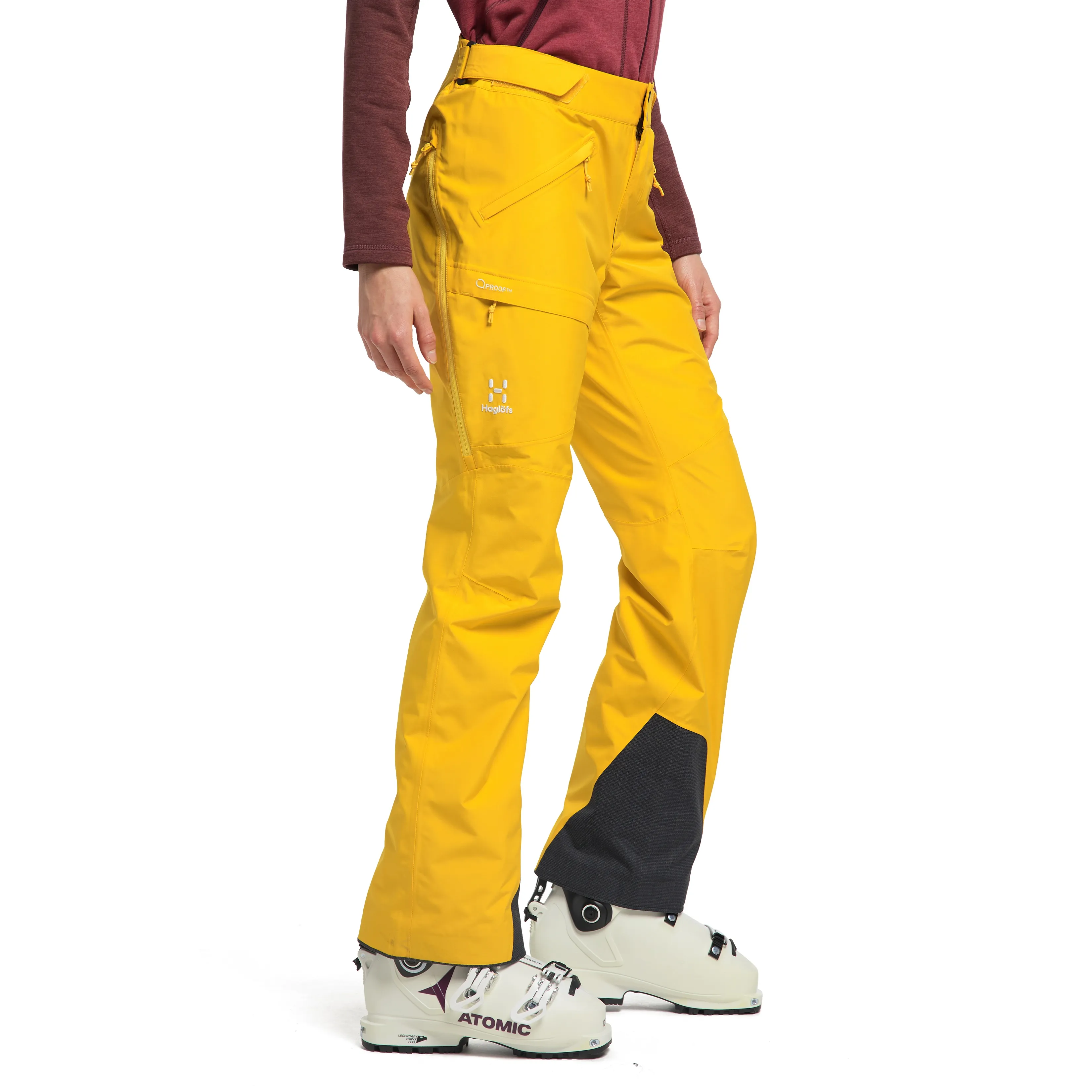 Haglöfs Women&#x27;s Lumi Form Pant Pumpkin Yellow | Buy Haglöfs Women&#x27;s Lumi Form Pant Pumpkin Yellow here | Outnorth