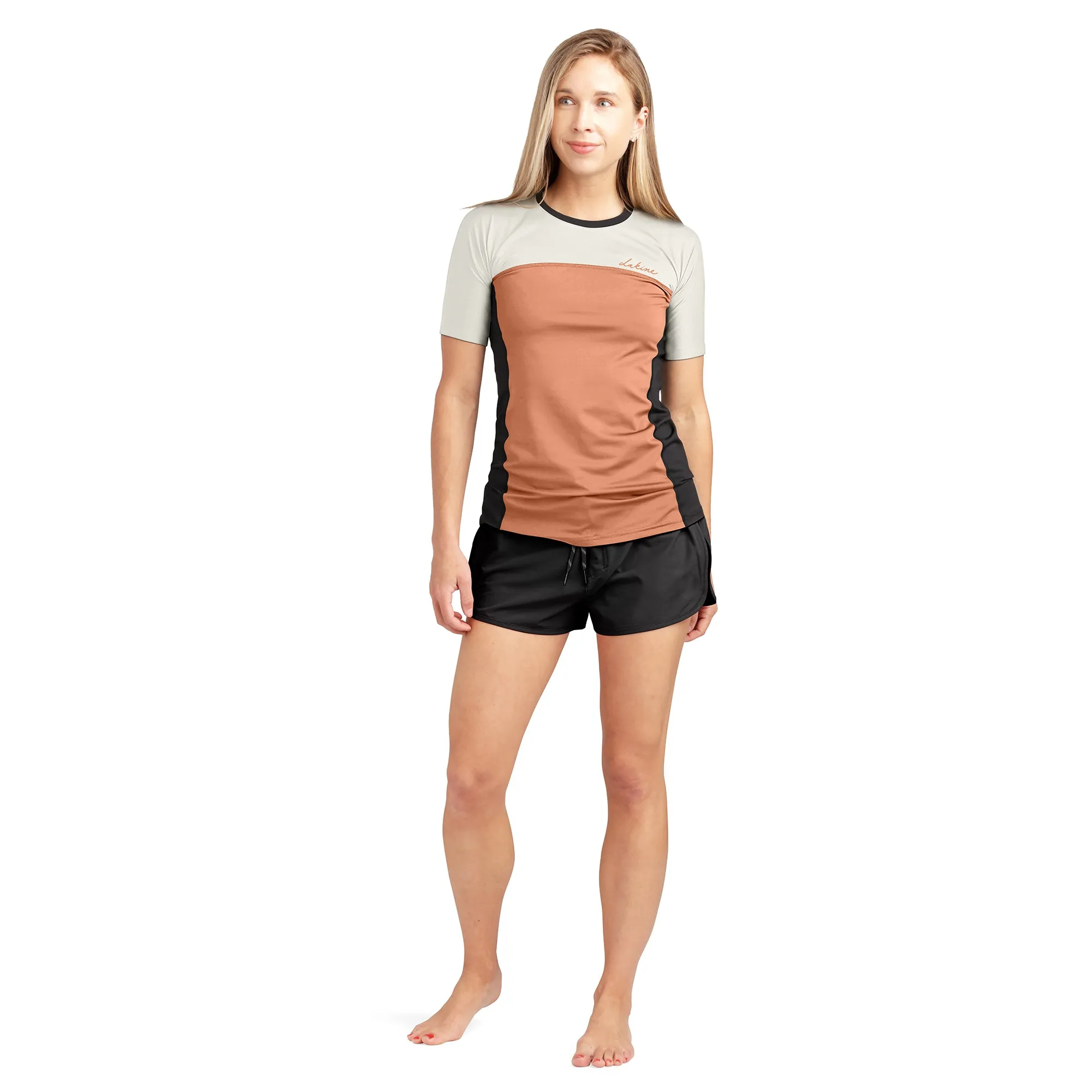 HD Snug Fit Short Sleeve Rashguard Crew - Women's