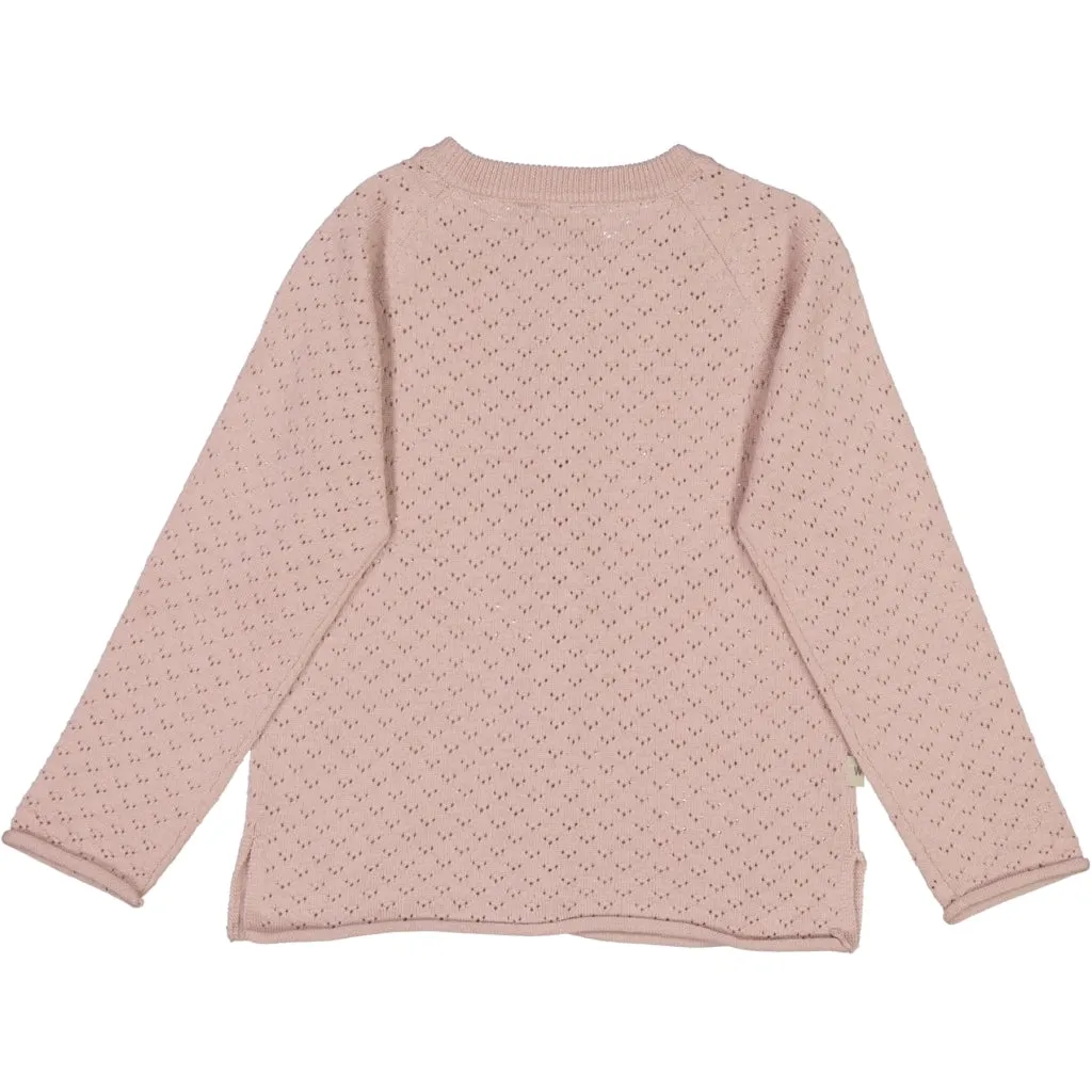 Knit Cardigan Hera - rose powder