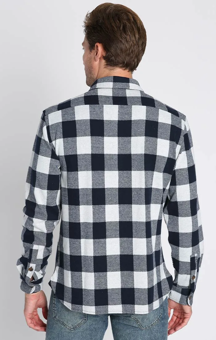 Knit Flannel Shirt