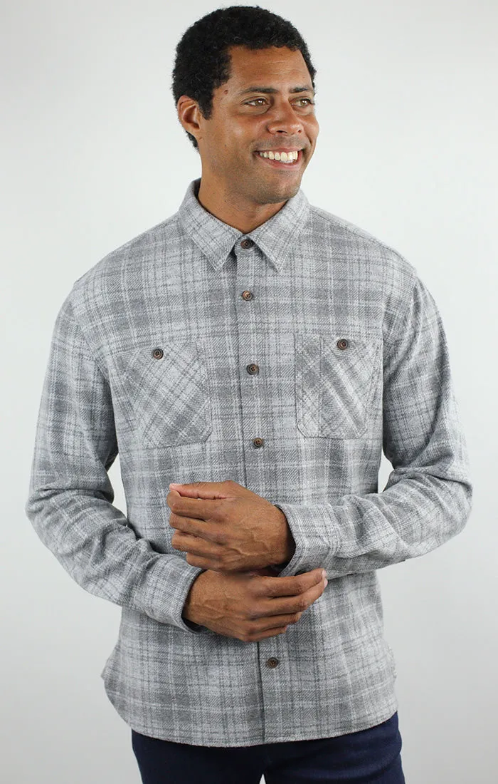 Knit Flannel Shirt