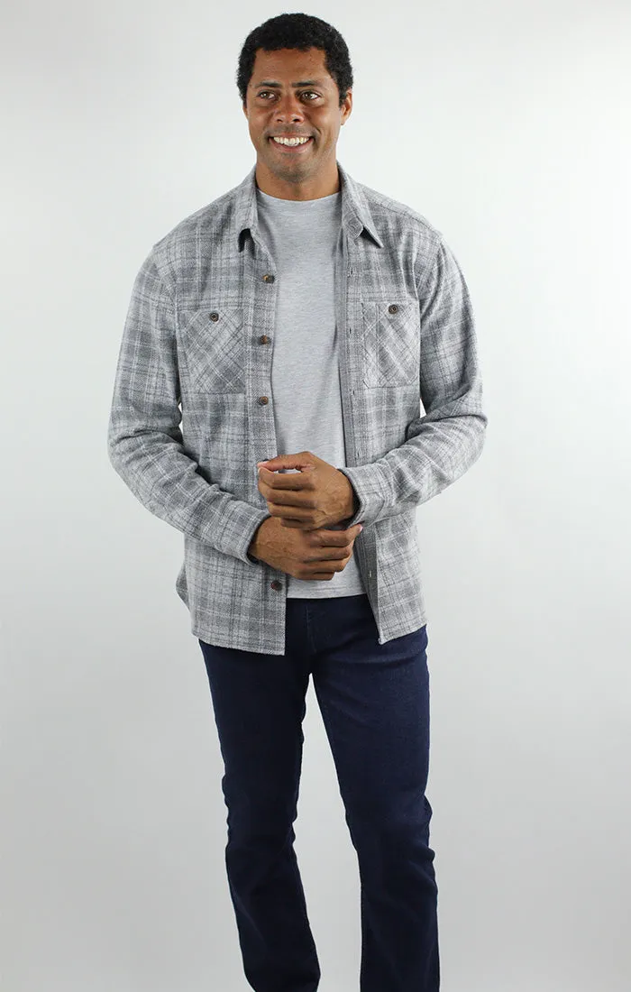 Knit Flannel Shirt