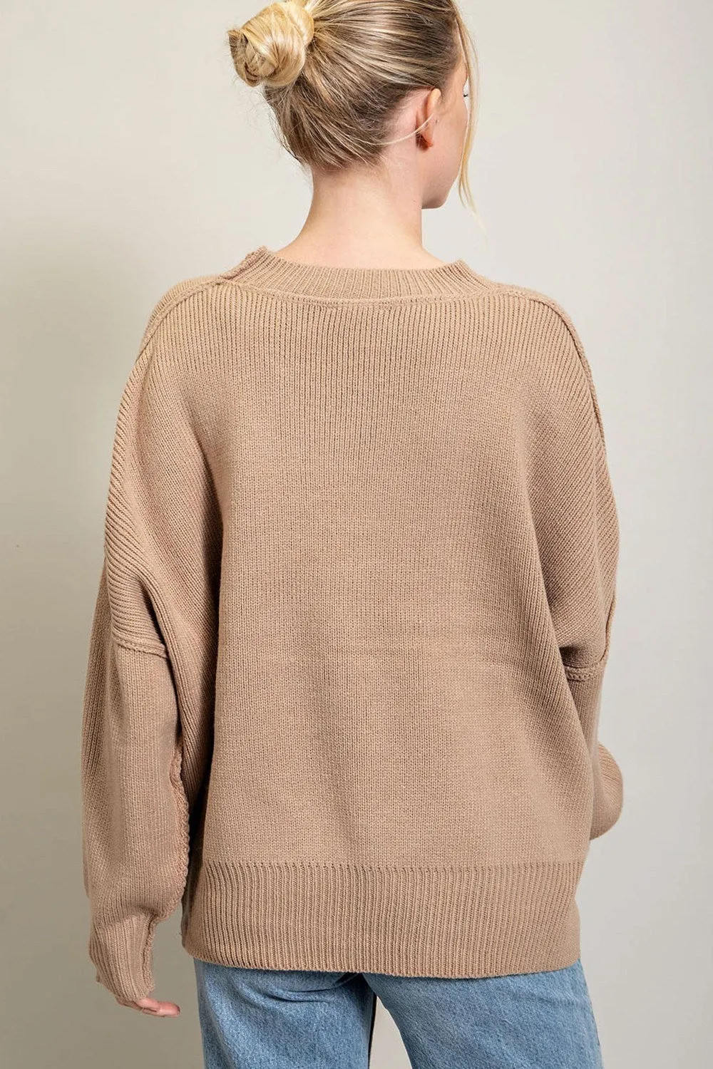 Long Sleeve Oversized Sweater