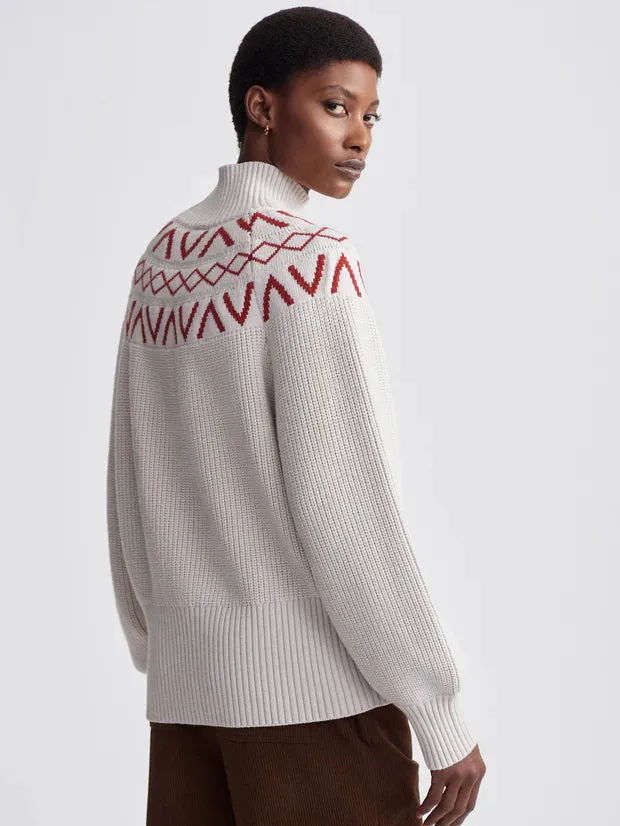 Marcie Fair Isle Yoke Knit