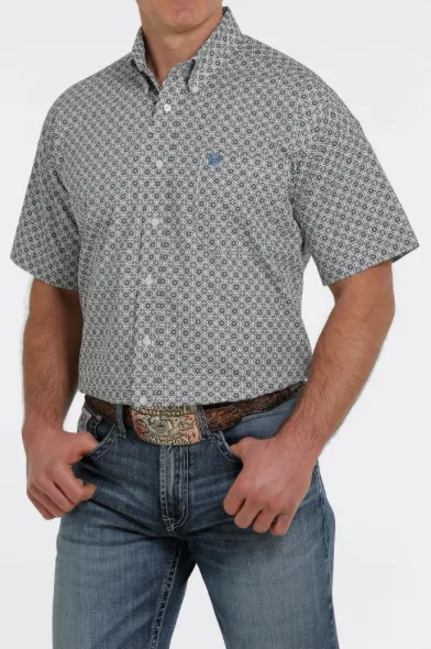 MTW1111386 - Cinch Men's Short Sleeve Button-Up Shirt