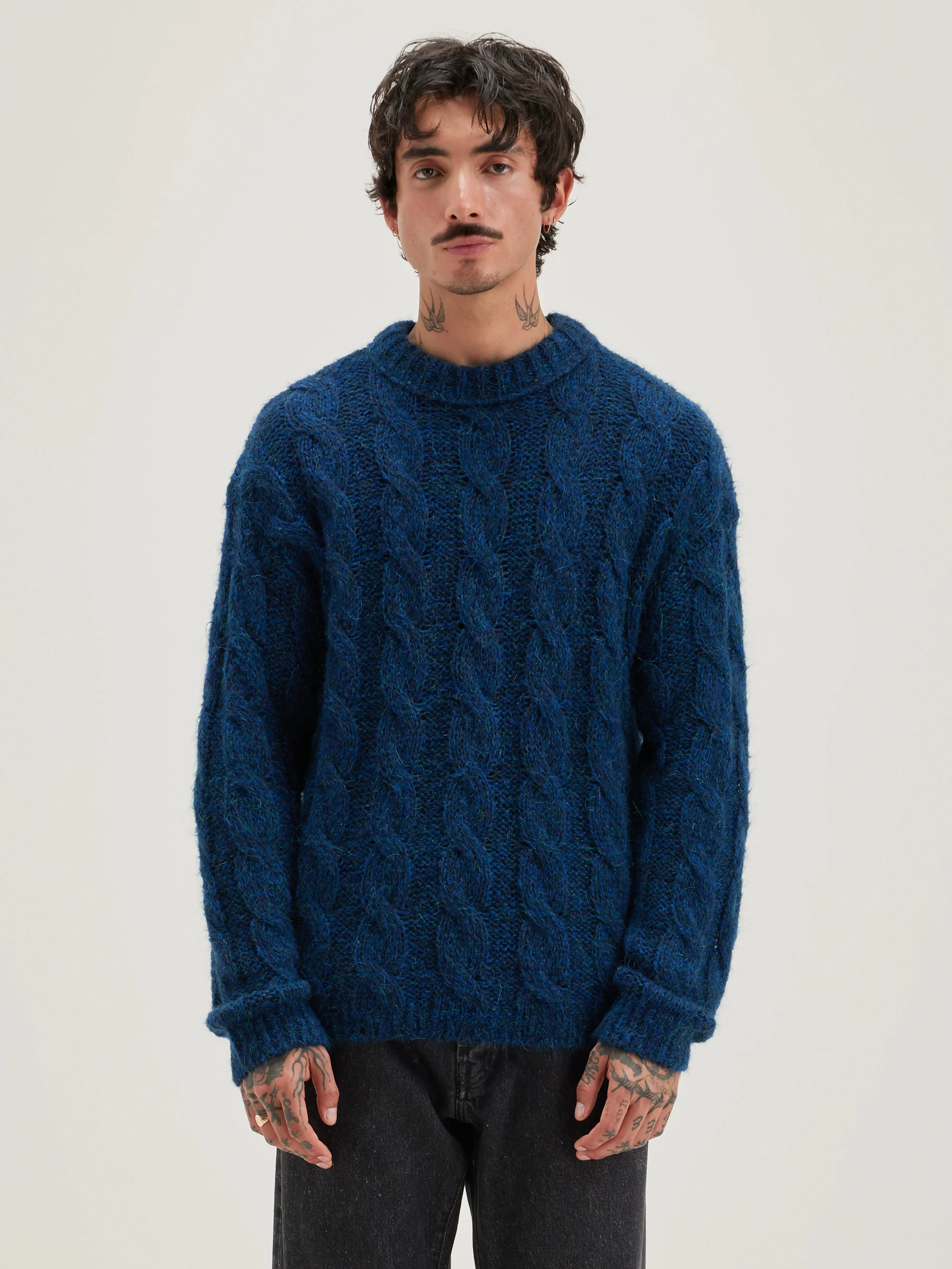 Noft cable-knit sweater (242 / M / COMBO A)