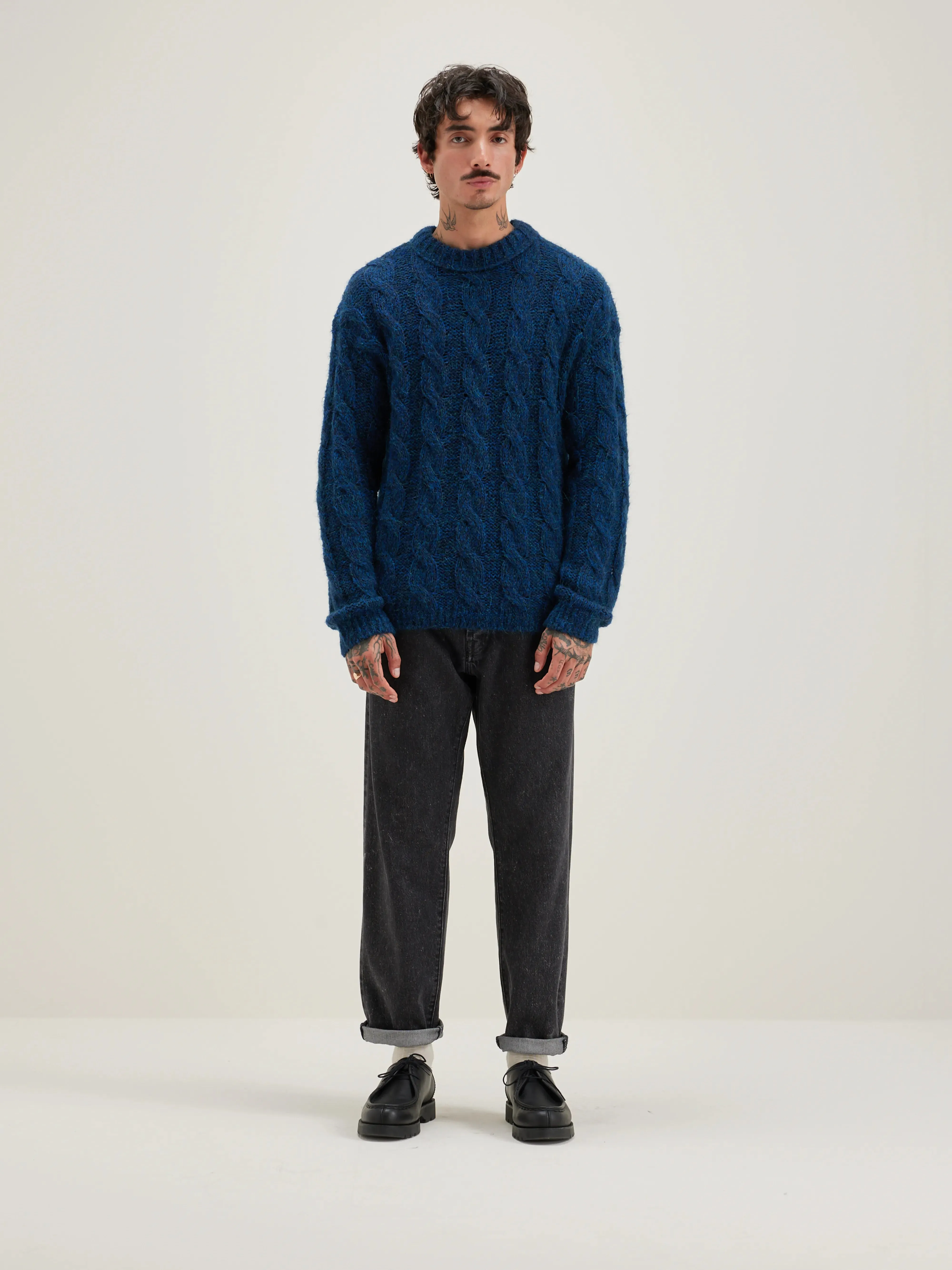 Noft cable-knit sweater (242 / M / COMBO A)