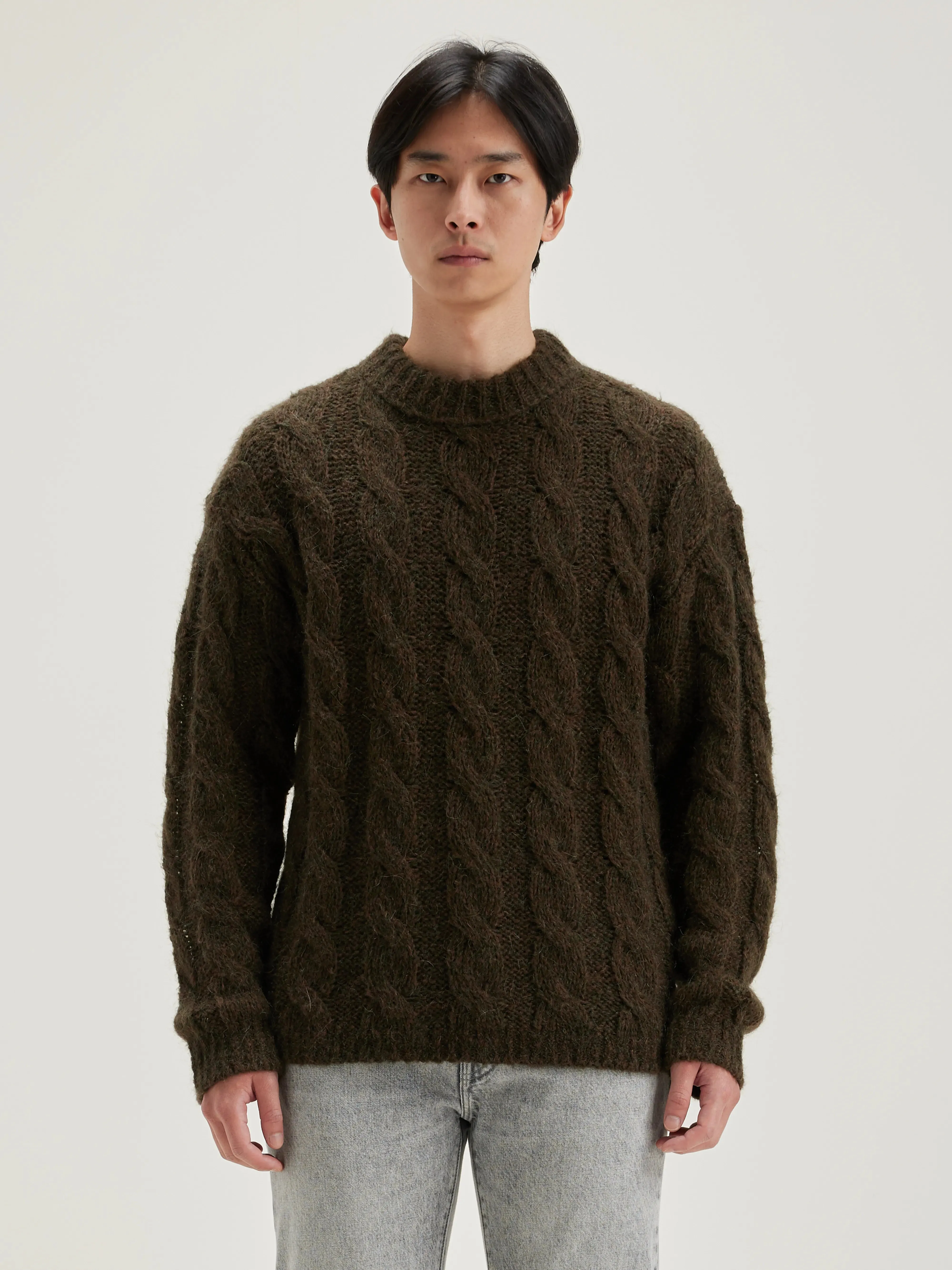 Noft cable-knit sweater (242 / M / COMBO B)