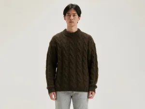 Noft cable-knit sweater (242 / M / COMBO B)