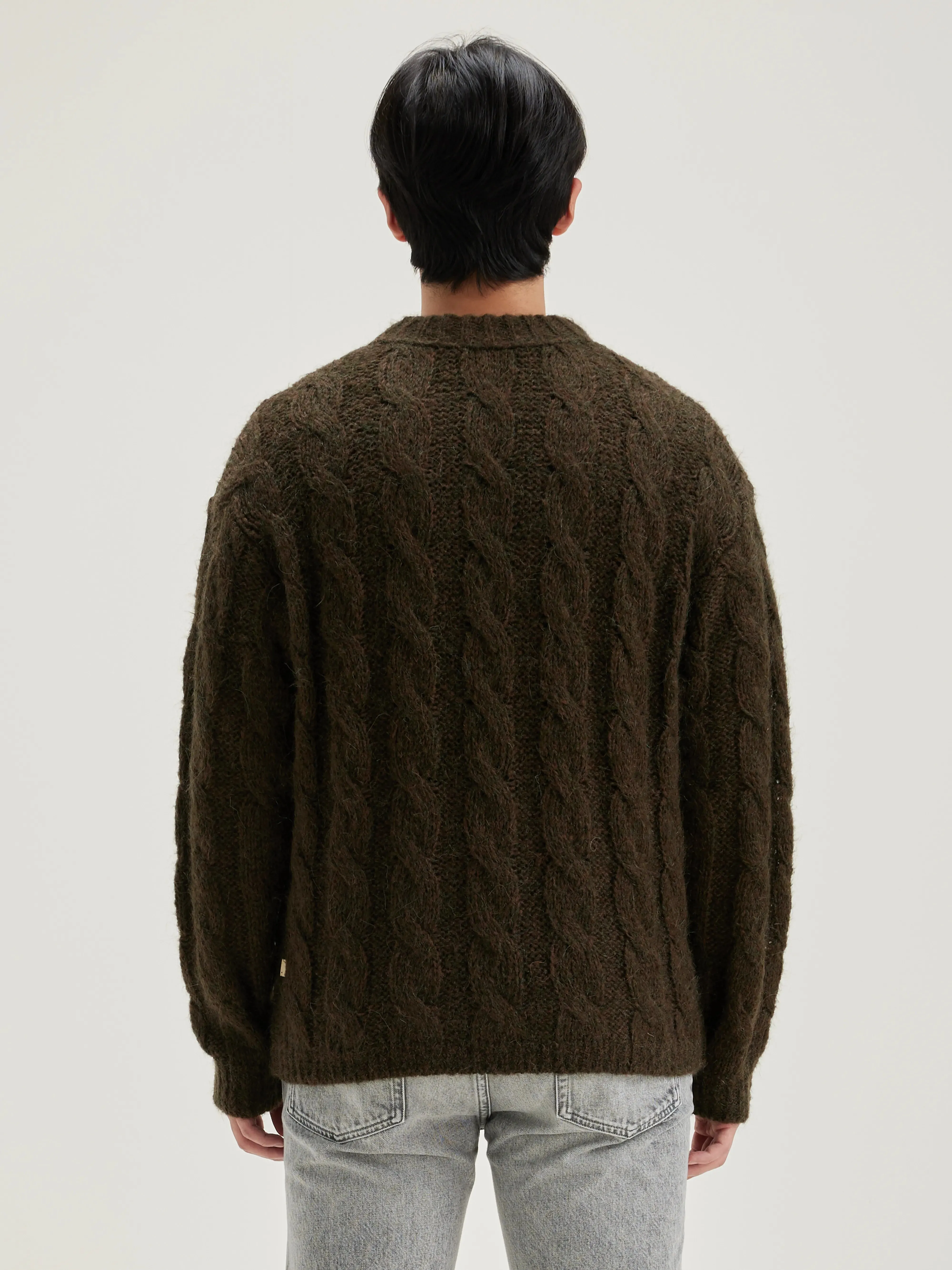 Noft cable-knit sweater (242 / M / COMBO B)