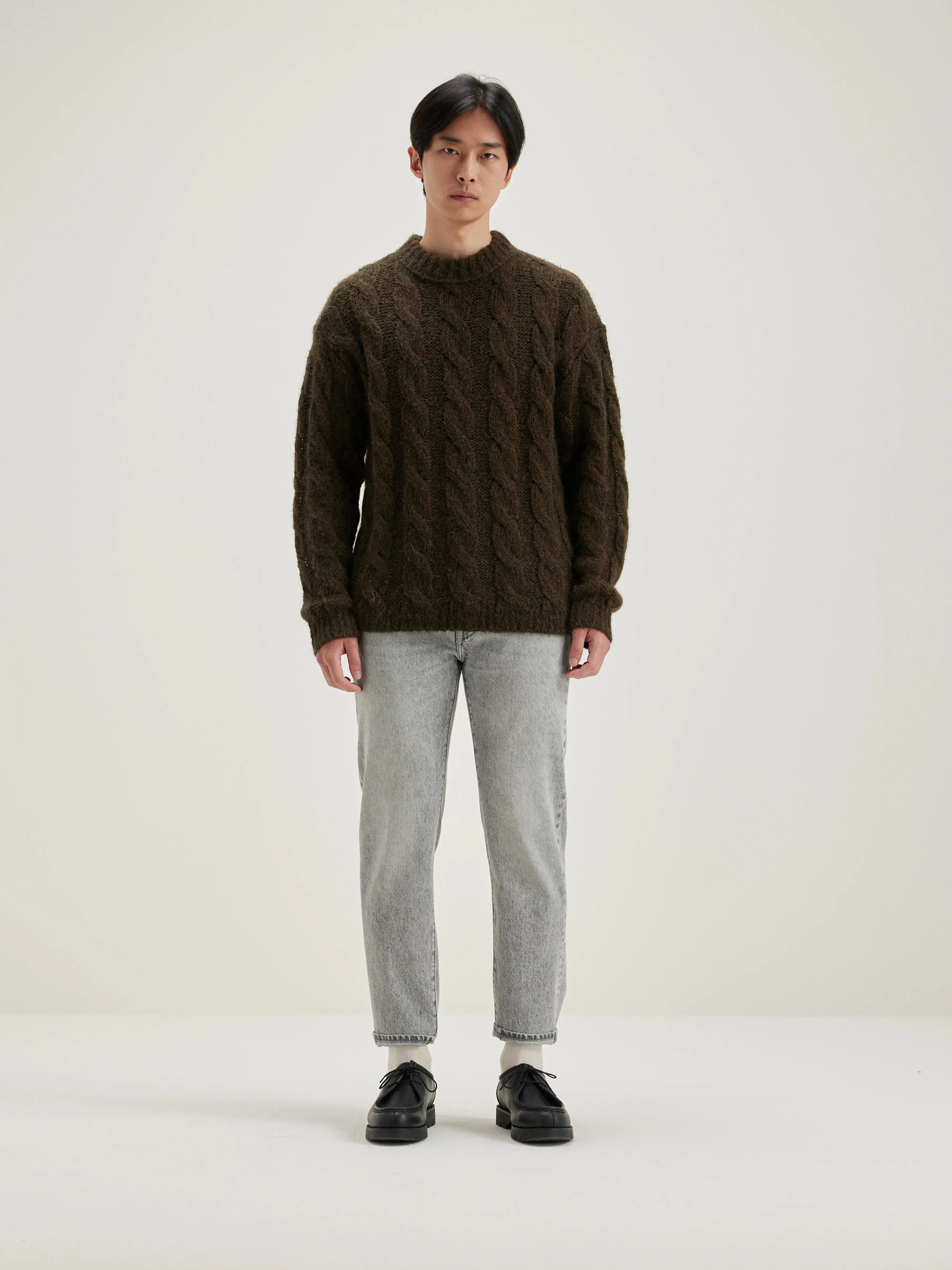 Noft cable-knit sweater (242 / M / COMBO B)