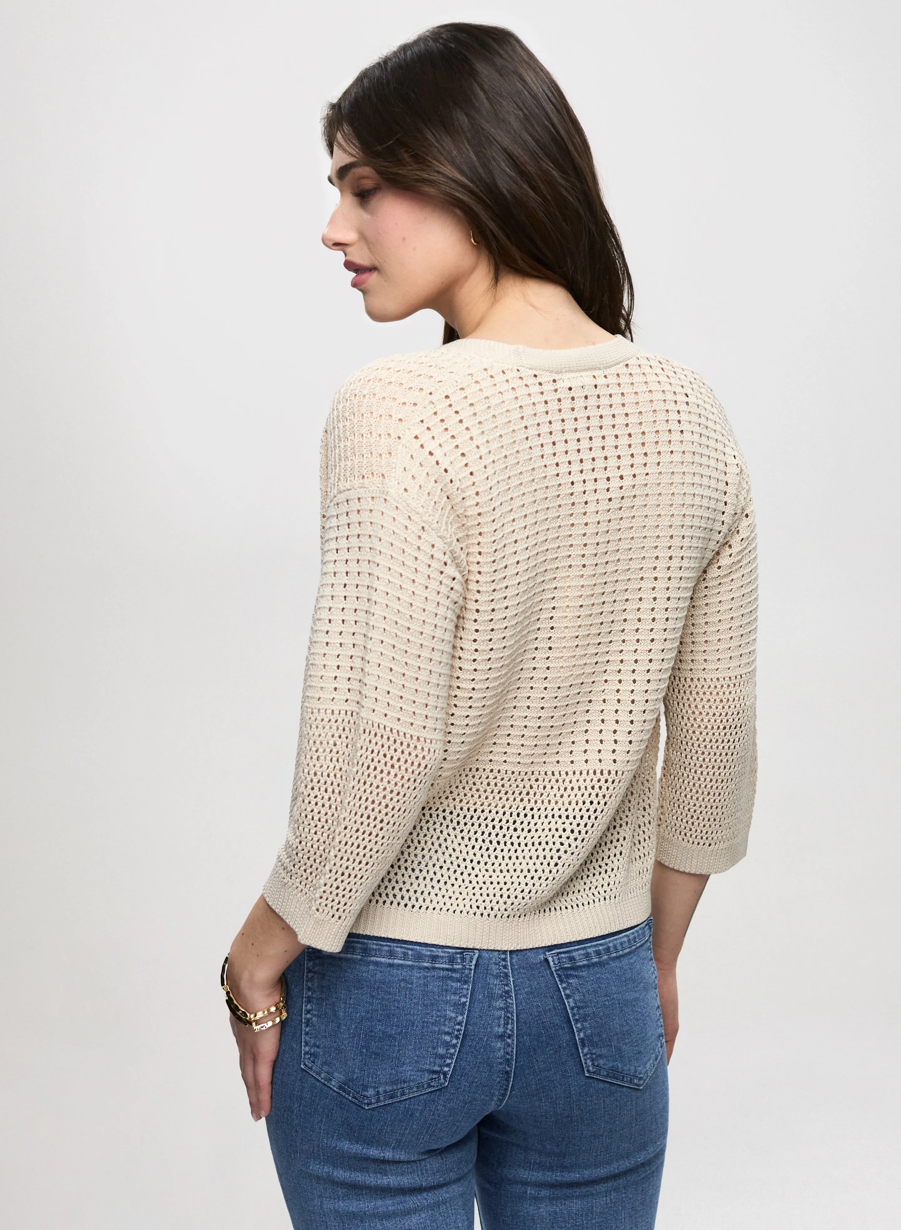 Open-Knit Cardigan