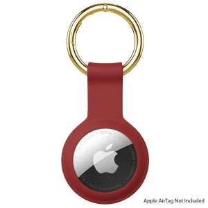 Sahara Red Liquid Silicone Case - Apple AirTag