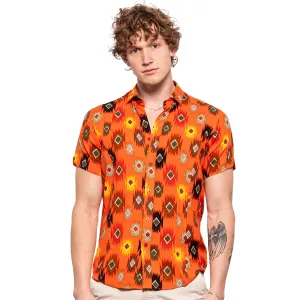 Southwestern Sunset Short Sleeve Shirt