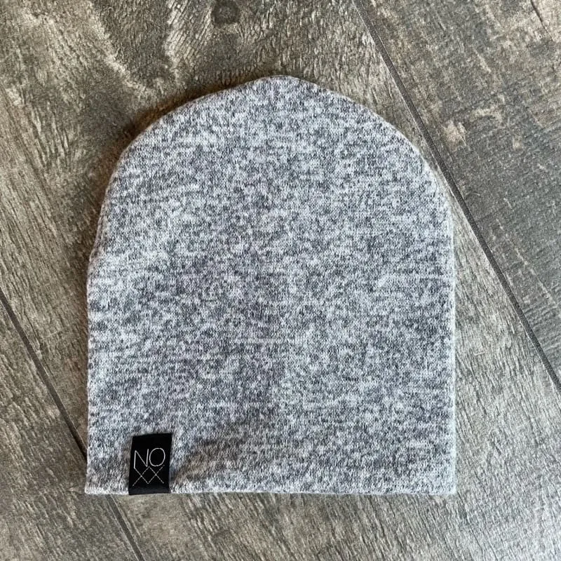 Speckled Gray | Cozy Sweater Knit Beanie