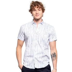 Stripe-ish Short Sleeve Shirt