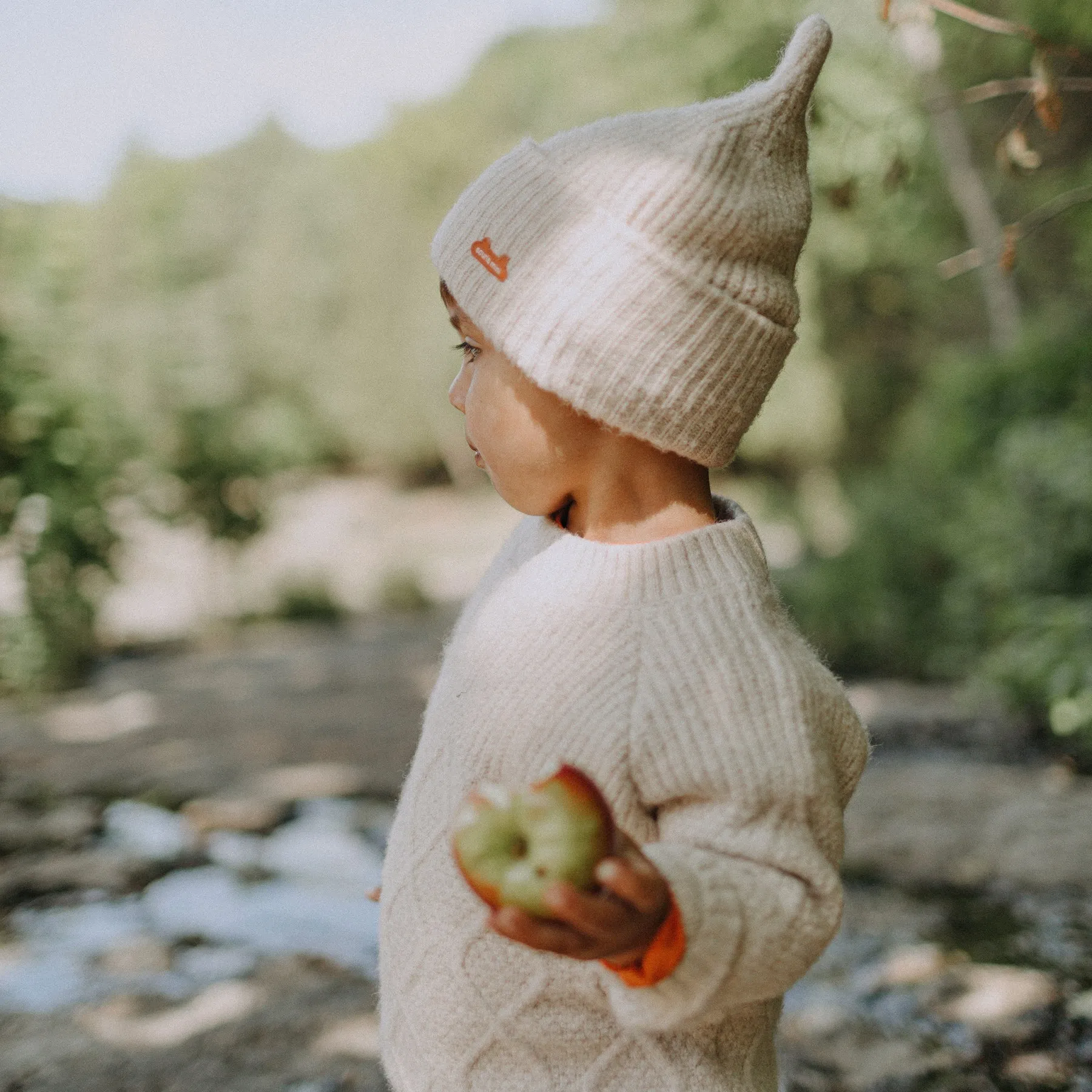 The Finn Knitted Sweater - Cream - BABY