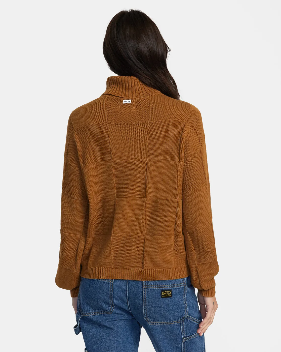 Vineyard Turtleneck Sweater - Workwear Brown